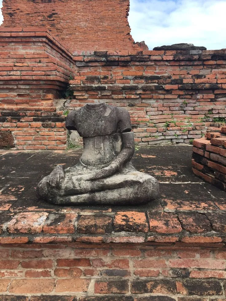 A ruined, forgotten shrine